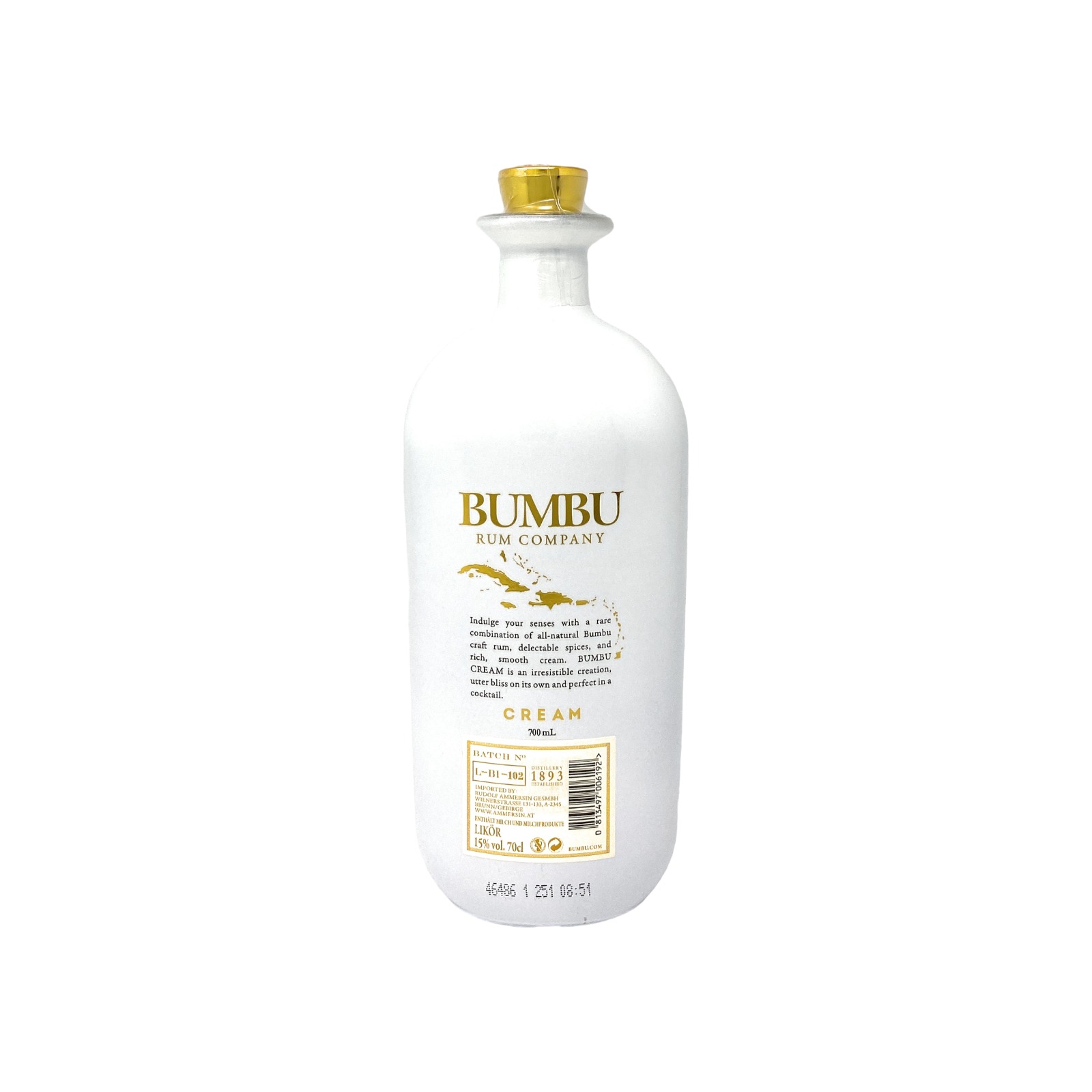 Spirituosen Aktion! :: Bumbu Cream Gift Set Limited Edition Rum 1x 0,7 l  Alkohol 15% vol. 42,84 € / l