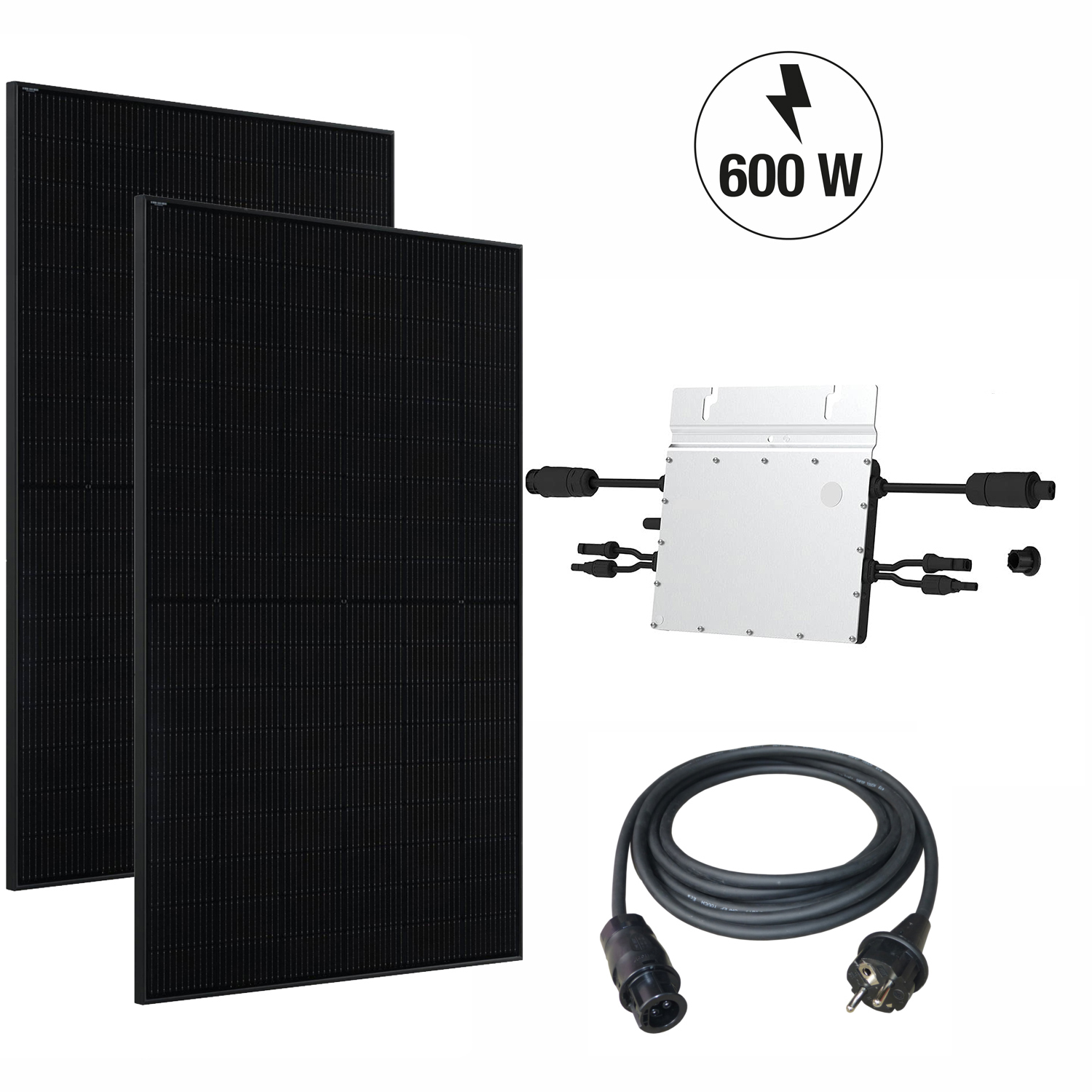 SolarDeals :: Balkonkraftwerk 600W 2 x JA-Solar JAM54S31-405/MR +