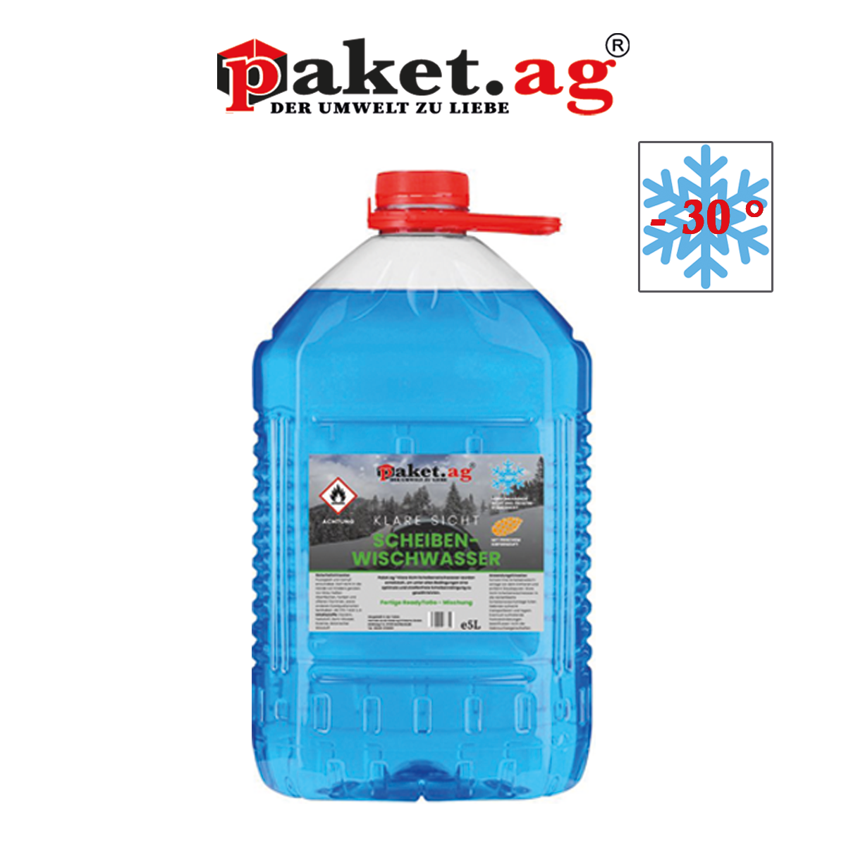 Hotdeals :: Scheibenfrostschutz bis -30°C für Scheibenwaschanlage 15 Liter