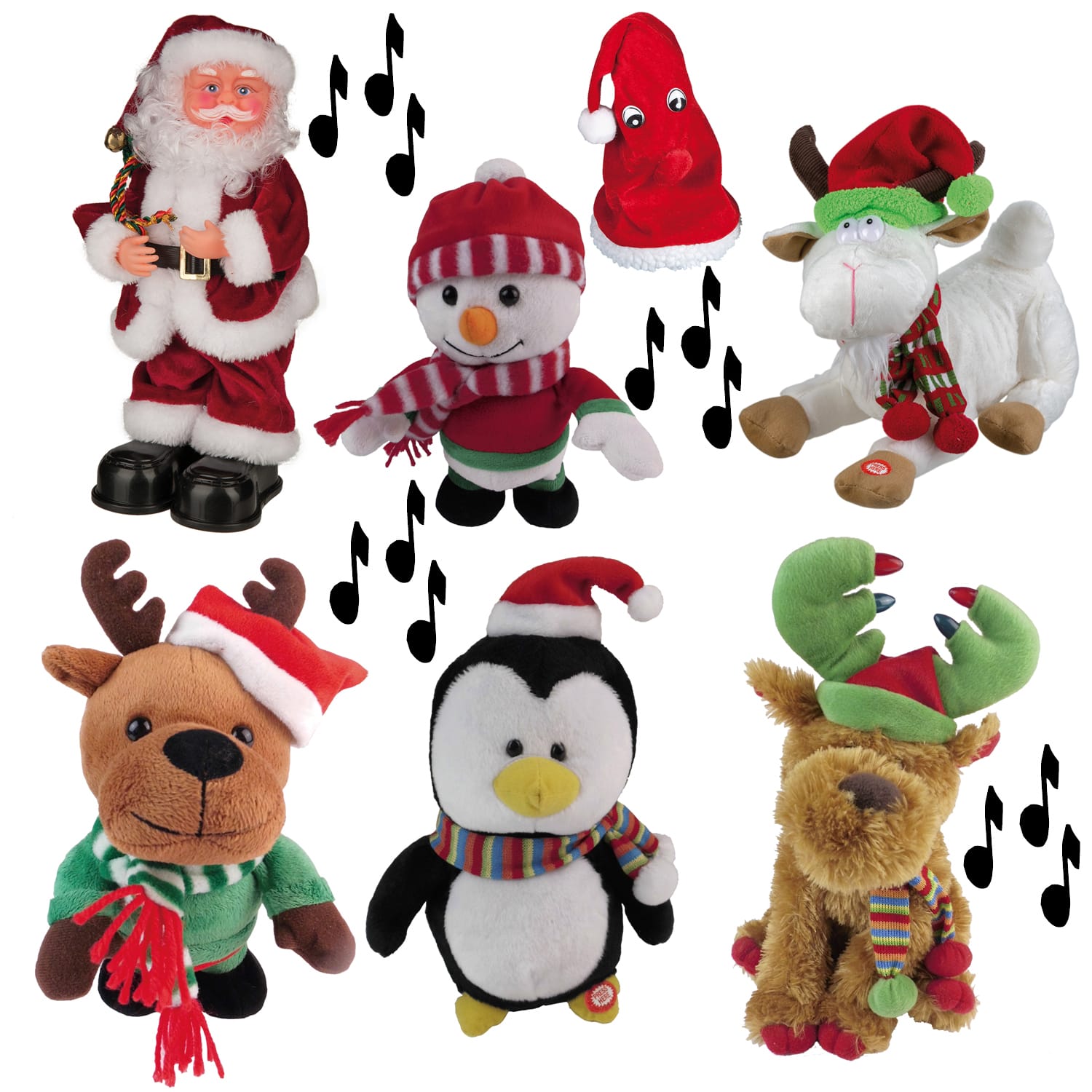 Hotdeals :: Happy People Tanzende Singende Weihnachts-Figur