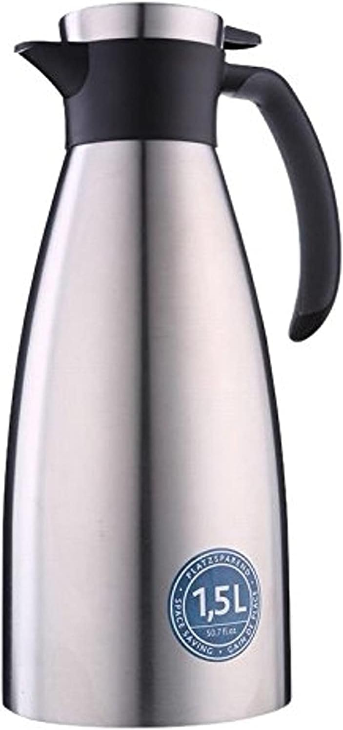 Hotdeals :: Emsa Soft Grip Isolierkanne Quick Tip 1,5L Edelstahl/Schwarz,