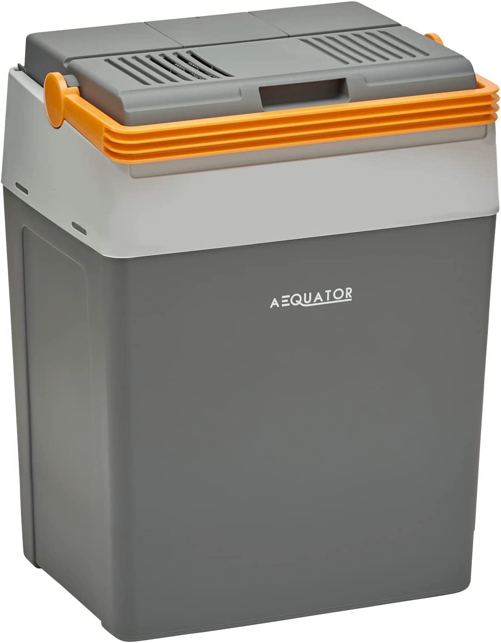 Aequator Tragbarer Kühlschrank, tragbare thermo-elektrische Kühlbox, 28  Liter, 12 V und 230 V für Auto, Thermoelektrische Kühlbox mit Kühl- und