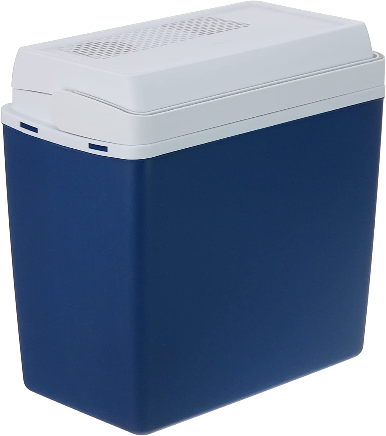 Amazon Basics elektrische Kühlbox, 21 Liter, 12 V für Auto, Blau