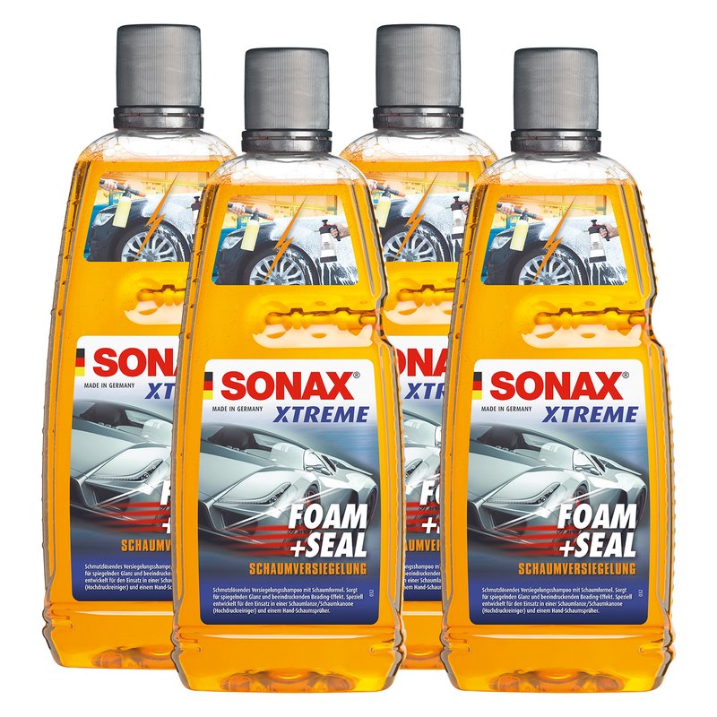 Auto & Motorrad :: 4 x 1 Liter SONAX XTREME Foam+Seal