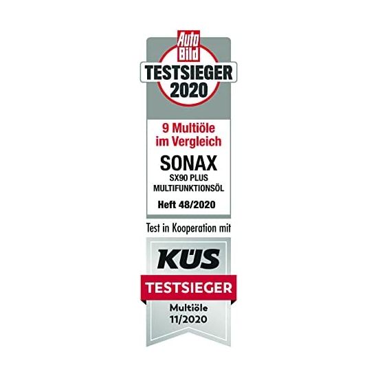 Auto & Motorrad :: 10er Pack SONAX SX90 Plus Multifunktionsöl mit EasySpray  (100 ml) extreme Schmierwirkung, schützt, konserviert, reinigt & pflegt,  silikonfrei, verharzt nicht, transparent